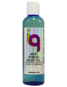 Fotografia de producto Anti Stress Body Oil con contenido de 130 ml. de Iq Herbal Products